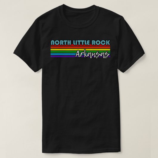 North Little Rock Arkansas Pride North Little Roc T-shirt (Design voorkant)