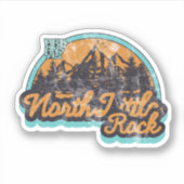 North Little Rock, Arkansas Sticker (Voorkant)
