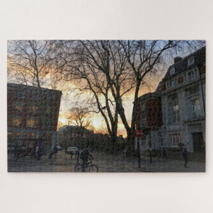 North London Sunset UK England Foto Legpuzzel