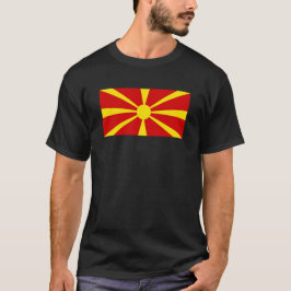 North Macedonia Flag T-Shirt, Patriotic T-Shirt