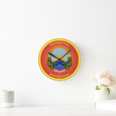 North Macedonia National Emblem Ronde Klok (Huis)