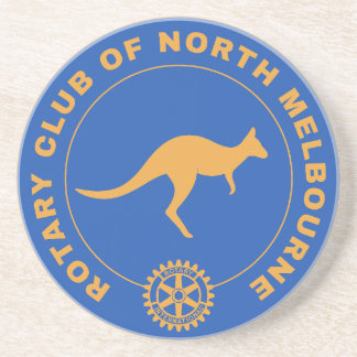 North Melbourne Rotary Club Zandsteen Onderzetter