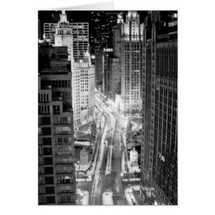 North Michigan Avenue in Chicago na de winter