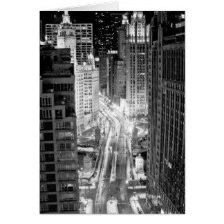North Michigan Avenue in Chicago na de winter