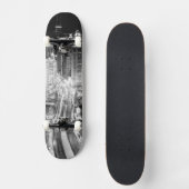 North Michigan Avenue in Chicago na de winter Persoonlijk Skateboard (Voorkant)