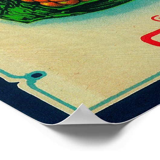 North Michigan Corn LabelGrand Rapids, MI Poster (Hoek)