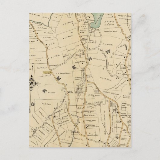 North New York City 2 Briefkaart (Voorkant)