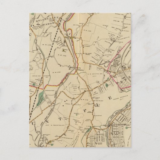 North New York City 4 Briefkaart (Voorkant)