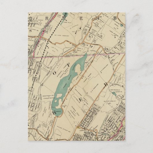 North New York City 5 Briefkaart (Voorkant)