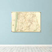 North New York City 5 Canvas Afdruk (Insitu (Houten vloer))