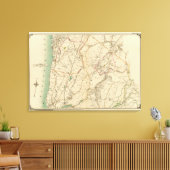 North New York City 5 Canvas Afdruk (Insitu (Woonkamer))