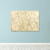 North New York City 5 Canvas Afdruk (Insitu (Houten vloer))