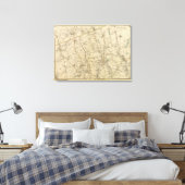 North New York City 5 Canvas Afdruk (Insitu (Slaapkamer))