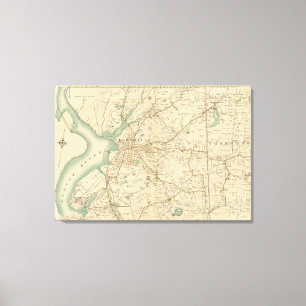 North New York City 7 Canvas Afdruk