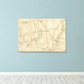 North New York City 7 Canvas Afdruk (Insitu (Houten vloer))