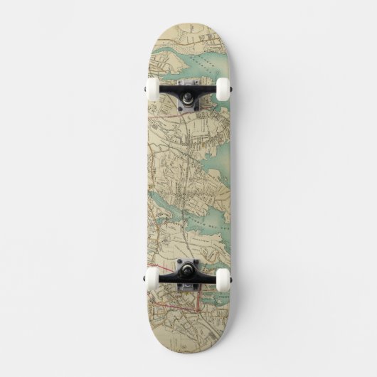 North New York City 7 Persoonlijk Skateboard (Voorkant)