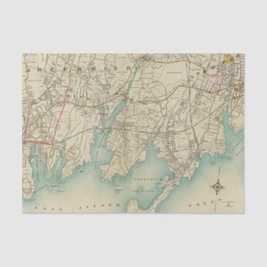 North New York City 7 Tissuepapier (Voorkant)