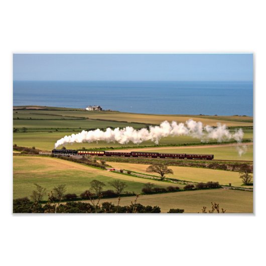 North Norfolk Railway (3581 april 2015) Foto Afdruk (Voorkant)