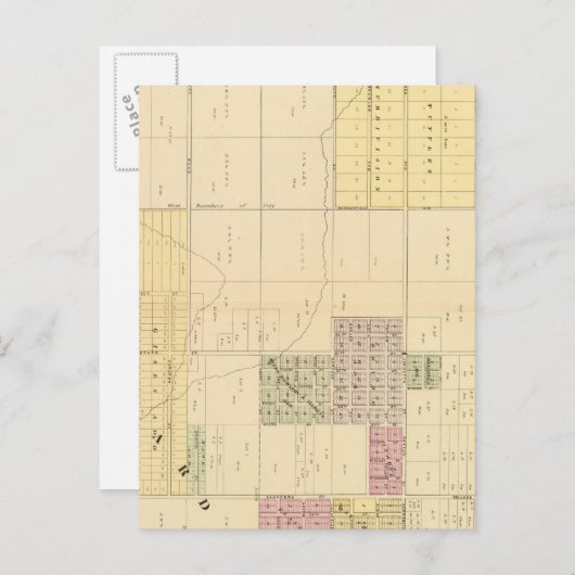 North Omaha, Nebraska Briefkaart (Voorkant / Achterkant)