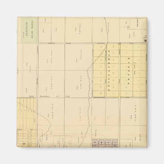 North Omaha, Nebraska Magneet (Voorkant)