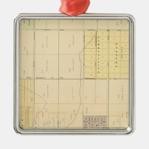 North Omaha, Nebraska Metalen Ornament