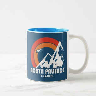 North Palisade California Sun Eagle Tweekleurige Koffiemok