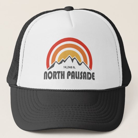 North Palisade Californië Trucker Pet (Voorkant)