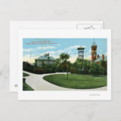 North Park Uitzicht of Brownell School, Fire Briefkaart (Voorkant / Achterkant)