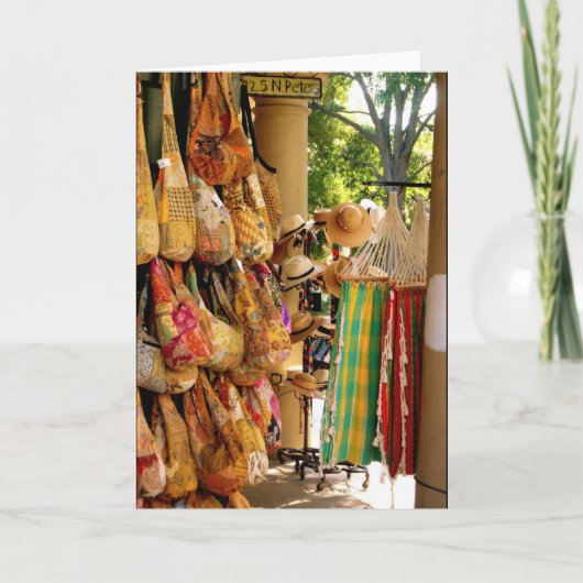 North Peters, New Orleans [Wenskaart] Kaart (Voorkant)