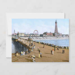 North Pier in Blackpool, Engeland (1900) Briefkaart