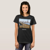 North Pier in Blackpool, Engeland (1900) T-shirt (Voorkant volledig)