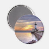 North Pier Morning Magneet (Voorkant / Achterkant)
