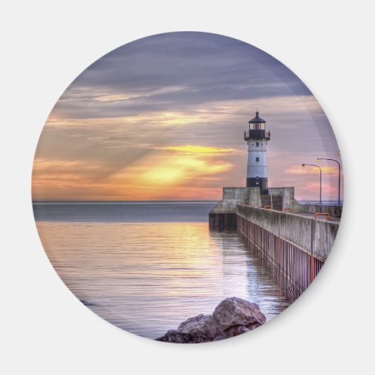 North Pier Morning Magneet (Voorkant)