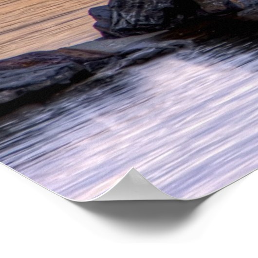 North Pier Morning Poster (Hoek)