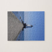 North Pierhead Lighthouse, Ludington MI Legpuzzel (Horizontaal)