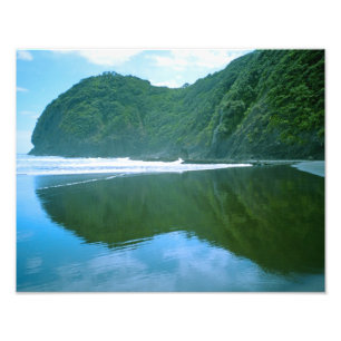 North Piha Beach NZ Foto Afdruk