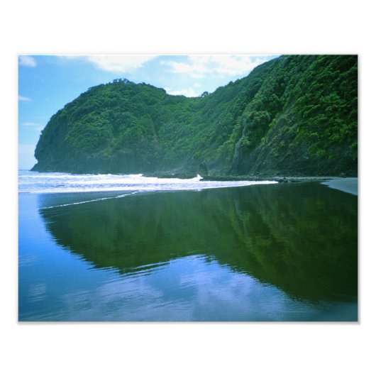 North Piha Beach NZ Foto Afdruk (Voorkant)