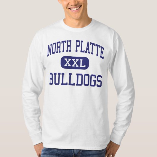 North Platte - Bulldogs - High - North Platte T-shirt (Voorkant)