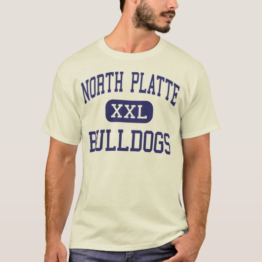 North Platte - Bulldogs - High - North Platte T-shirt (Voorkant)