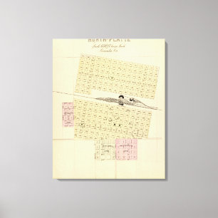 North Platte, Nebraska Canvas Afdruk