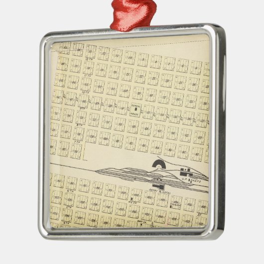 North Platte, Nebraska Metalen Ornament (Links)