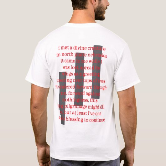 North Platte, Nebraska T-shirt (Achterkant)