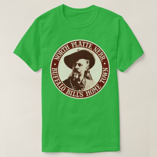 North Platte Nebraska T-shirt (Design voorkant)