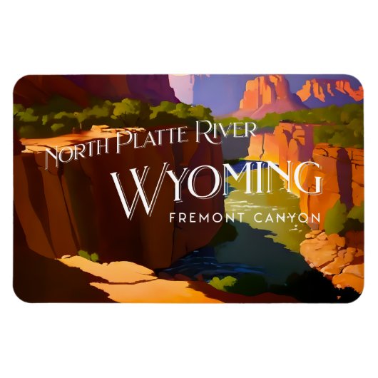 North Platte River Magneet (Horizontaal)