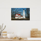 North Point Lighthouse Milw WI Poster (Keuken)