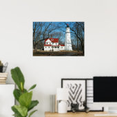North Point Lighthouse Milw WI Poster (Thuiskantoor)
