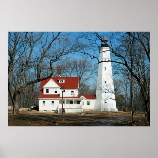 North Point Lighthouse Milw WI Poster (Voorkant)