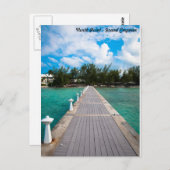 North Point Pier - Grand Cayman Briefkaart (Voorkant / Achterkant)