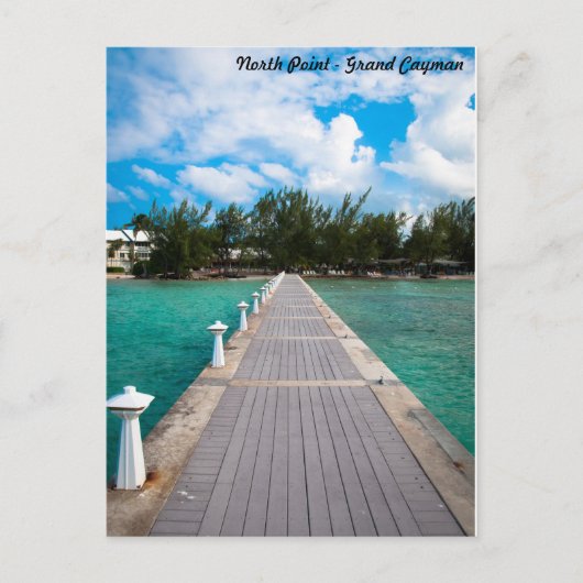 North Point Pier - Grand Cayman Briefkaart (Voorkant)
