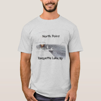 North Point Raquette Lake, NY T-shirt